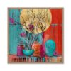 Cadre Murale Fleurs Asiatique Orya