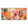Cadre Pano Formes Abstraites Multicolores