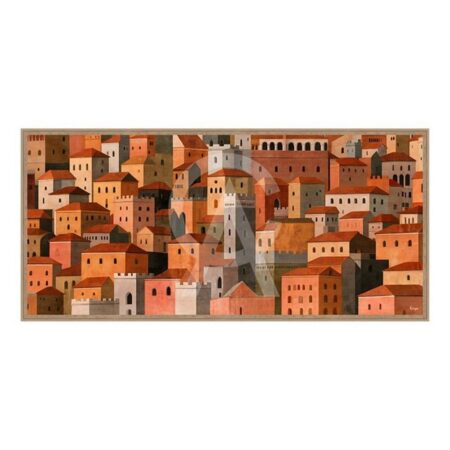 Cadre Pano Ville Fortifiée Orya