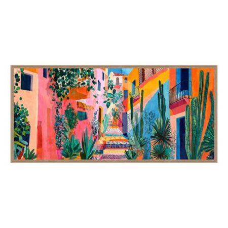 Cadre Ruelle Multicolore Pano