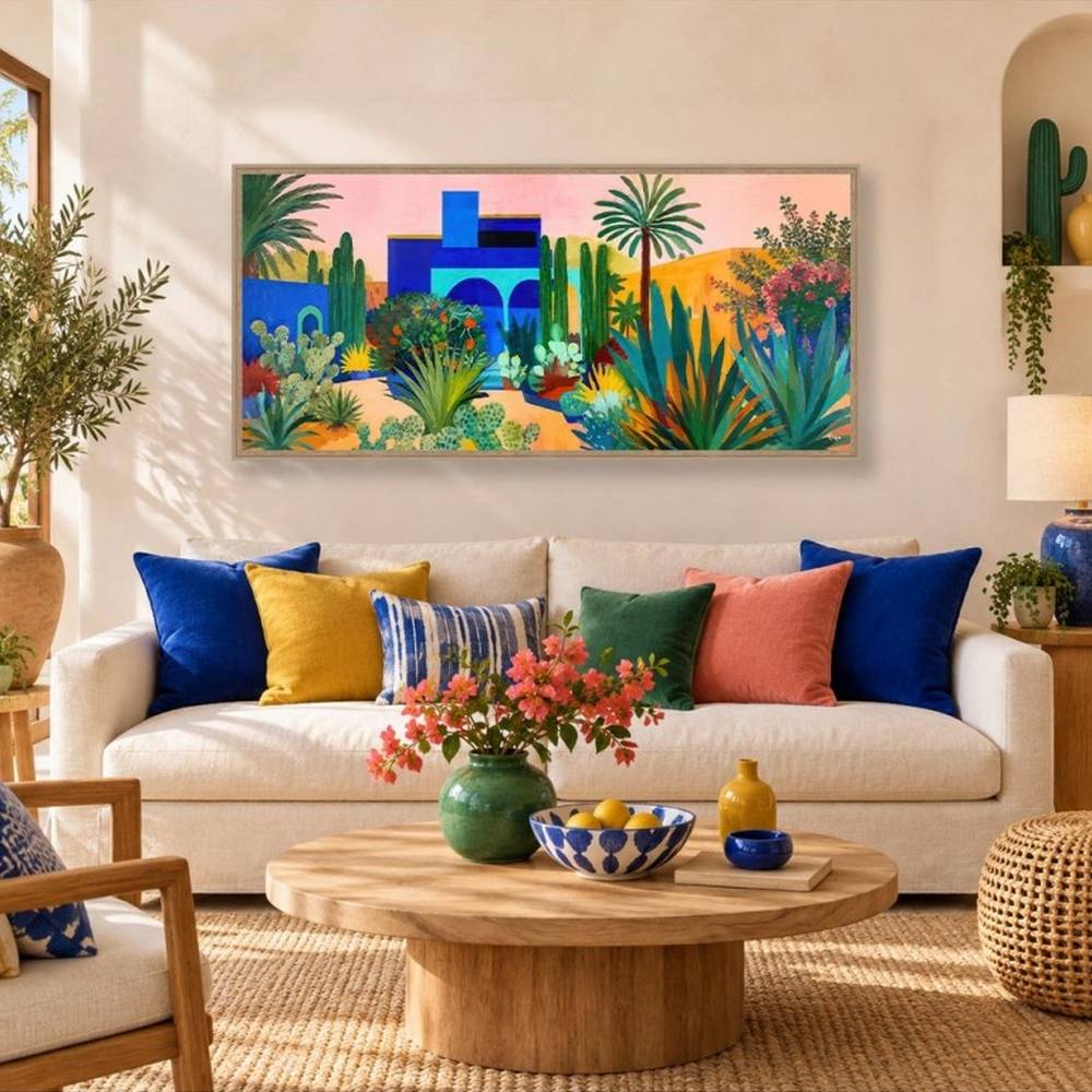 Tableau Déco Moderne Jardin Majorelle