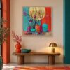 Tableau Fleurs Japonaise Orya