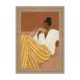 Mini Déco Femme Pantalon Jaune Orya