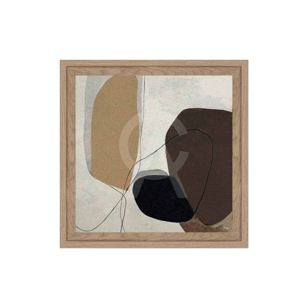 Mini Tableau Abstrait Formes Orya
