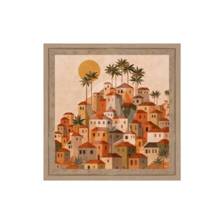 Petit Tableau Soleil Méditerranéen Orya