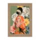 Petite Décoration Femme Dos Fleurs