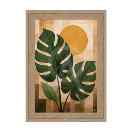 Petite Décoration Intérieur Feuilles Vertes