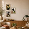Petite déco figurative ethnique