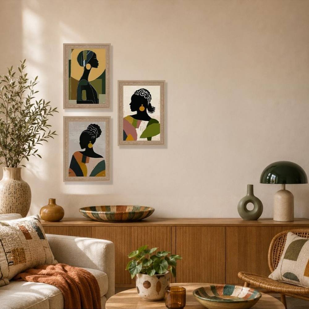 Petite déco figurative ethnique