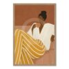 Tableau Femme Tasse Café Orya