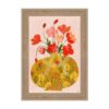 tableau_vase_jaune_fleurs_orange_orya_joc_2616 Tableau Vase Jaune Fleurs Orange Orya